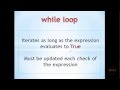 Python Tutorial 9.0 - while loop