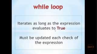 Python Tutorial 9.0 - while loop