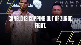 Oscar De La Hoya Accuses Canelo Of 'Copping Out' Of Zurdo Ramirez Fight
