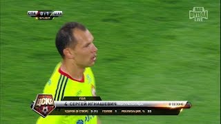 Sergey Ignashevich's goal. Spartak vs CSKA | RPL 2015/16