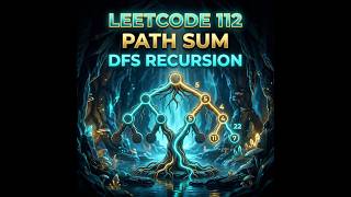 LeetCode 112: Path Sum in less than 5 minutes | Binary Tree DFS