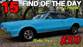 Today’s Top 15 Craigslist Treasures – Unbelievable Finds!