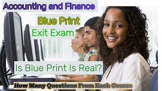 Accounting Exit Exam Blueprint: Detailed Question Breakdown by Course