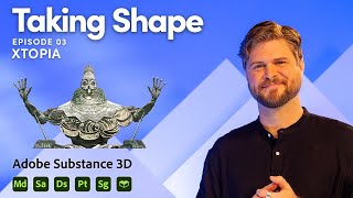 Taking Shape: X-Topia | Adobe Substance 3D | Adobe Creative Cloud