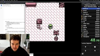 George Hotz | Gaming | Pokémon Red Version | pokémon red "speedrun" try 2 with less nihilism