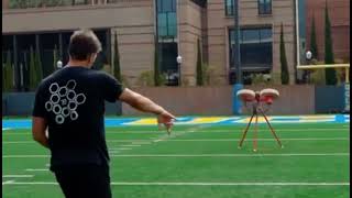 Tom Brady vs. Throwing Machine
