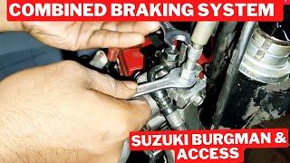 Suzuki Burgman Brakes Problem Solved 100% Work @sanbikepoint