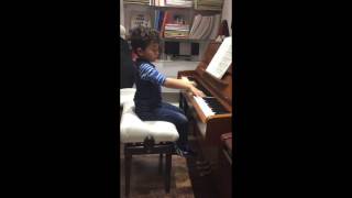 Yacine Rajehi  performs L.Mozart Allegro in D