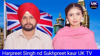 Harpreet Singh nd Sukhpreet kaur UK TV LIVE BATALA  ਸੰਦੀਪ ਸਿੰਘ ਰੰਧਾਵਾ ( M ) 84376 - 99101