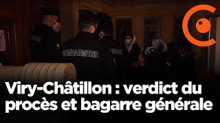 Viry-Châtillon : verdict du procès et bagarre générale dans la salle  (18 avril 2021, Paris) [4K]