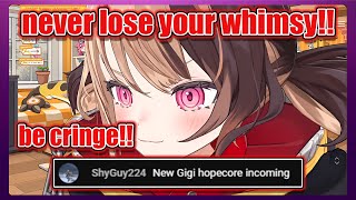 Gigi's Cringe Philosophy Be Loud, Be Weird, Be yourself hilarious Inspiration【hololive en/eng sub】