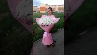 букет гигант ромашек#цветыомск#доставкацветоввомске#ромашки