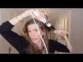 Super FAST and EASY Dry Hair Styling Technique for Voluminous Shiny Curls (Curling Iron secrets!!)