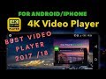 Best Video player for Android, IPhone 2017/18