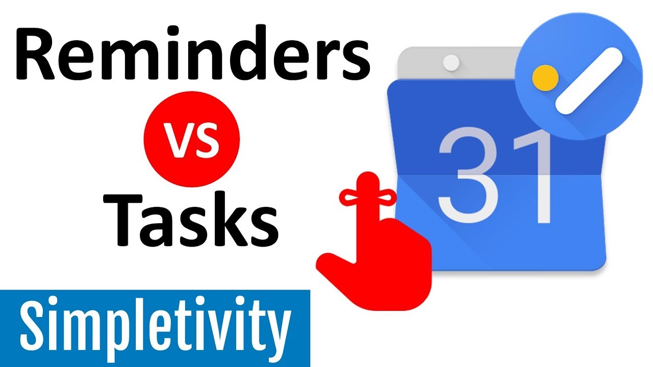 How To Use Tasks And Reminders In Google Calendar - YouTube