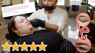 I WENT TO A 5 STAR RATED BROW SPECIALIST.. TO FINALLY SORT MY EYEBROWS OUT!