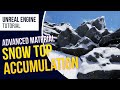 UE4 Snow Top Accumulation Effect Material l Unreal Engine 4.26 (Tutorial)