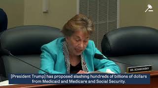 Rep. Jan Schakowsky Discusses How the Irrational Cuts in the #TrumpBudget Hurt Vulnerable Americans