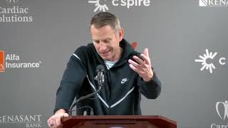 Full Remarks: Alabama basketball coach Nate Oats previews Purdue plan