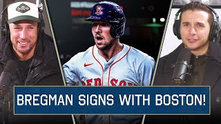 Alex Bregman Signs 3-Year $120 Million Deal With The Red Sox! | REACTION!