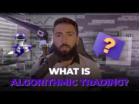 What is “algorithmic trading”?