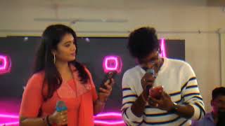 அன்று காதல் பண்ணியது உன் கண்ணம் கில்லியது (meenamma) Song Live Ajay Srinisha