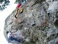 生と死の分岐点 5.12a 城山　チューブロック