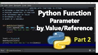 Difference Between Pass by Value and Pass by Reference in Python F