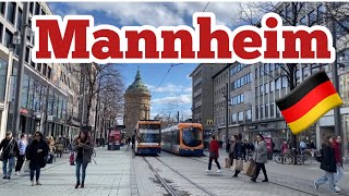 Visit Mannheim,Germany || Quick Trip to Mannheim || Virtual Walk || Travel Vlog 2023