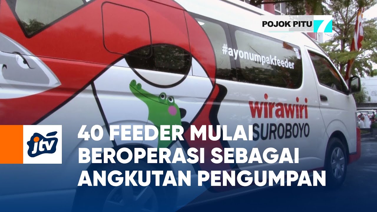 40 Feeder Mulai Beroperasi Sebagai Angkutan Pengumpan - YouTube