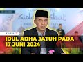 Pemerintah Tetapkan Hari Raya Idul Adha 1445 H pada 17 Juni 2024