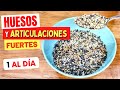 Solo 1 AL DÍA para HUESOS FUERTES y ARTICULACIONES SALUDABLES, Aliviar DOLORES y Contra Osteoporosis