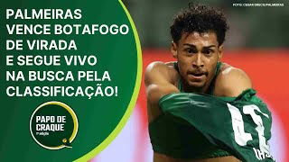 Papo de Craque 1ª Edição - Palmeiras vence de virada e segue vivo na busca pela classificação!