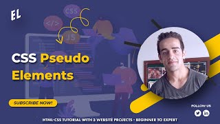 HTML-CSS Tutorial Lesson 29: CSS Pseudo Elements