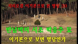 반남박씨 시조 박응주 묘는 풍수지리 이기론으로 명당인가[지리오결 이기론으로 본 명당 20]/고산봉 채널