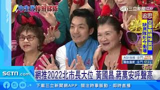 網推2022北市長大位　黃國昌、蔣萬安呼聲高｜三立新聞台