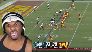 YALL SZN OVER!!!! Philadelphia Eagles vs. Washington Commanders | 2024 Week 16 Game Highlights