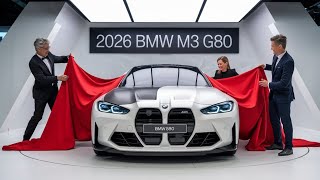 2026 BMW M3 G80 - The Ultimate Driving Machine Returns!