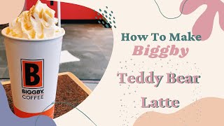 How To Make Biggby Teddy Bear Latte | Super Easy