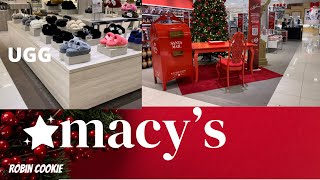 🎄Macy’s Dec 2021 🎄Come with me -Whats new for winter 2021?  Purses| PLUS size | UGG | Robin Cookie