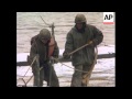 Bosnia-Finishing Touches To Bridge Over Sava River