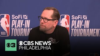 Philadelphia 76ers head coach Nick Nurse press conference after win over Miami H