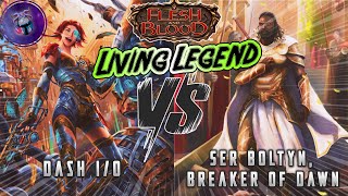 Flesh and Blood | Dash I/O VS Boltyn| Round 4 Local Armory | Living Legend Format | 10/07/2024