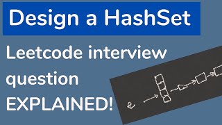 Design a Hashset - LeetCode Interview Coding Challenge [Java Brains]