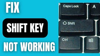 How to Fix Shift Key Not Working on Windows 11/10 [Tutorial]