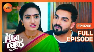 SeethaRaama - Full Ep - 268 - Seetha, Ram, Sihi - Zee Kannada