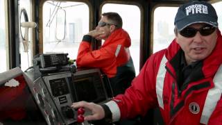 Coldest job in Toronto: Ice-breaking fire boat