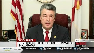 Confusion over release of inmates in Alabama