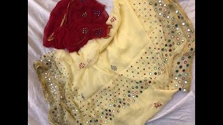 LOW BUDGET CHIFFON SAREES WITH BLOUSE || Latest chiffon plain sarees || daily wear saree