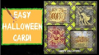 EASY HALLOWEEN CRAFTS- Halloween Card!
